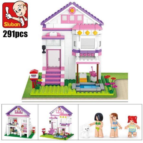 DC-Bộ lắp ráp biệt thự hồ bơi SLuban (B0532)
