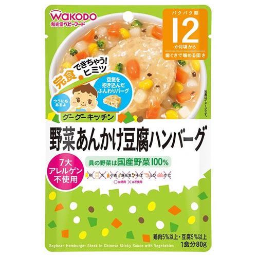 Cháo Wakodo vị rau củ, đậu phụ 80g (12 tháng)