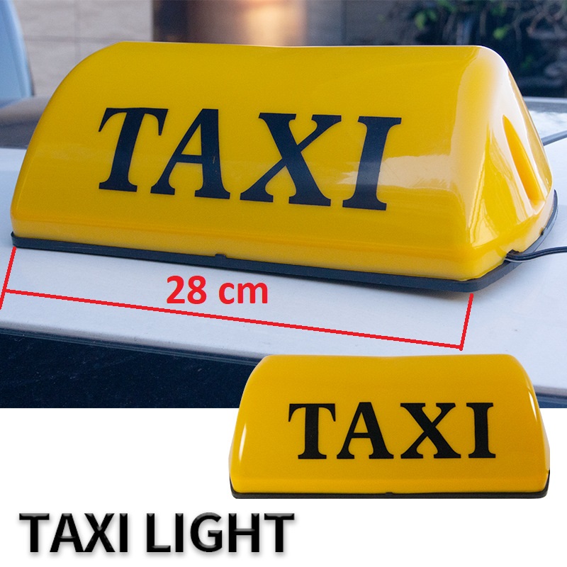 Mào TAXI có đèn, đế nam châm