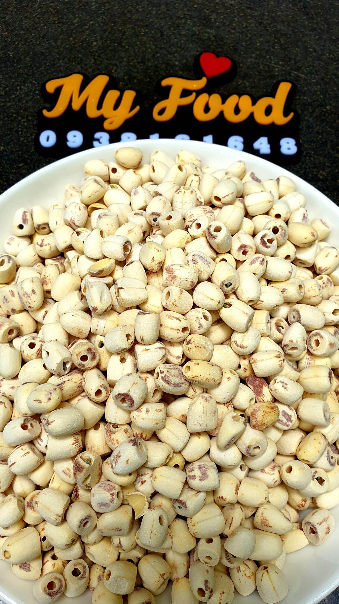 1kg of Fragrant Lotus Seeds, Type 1