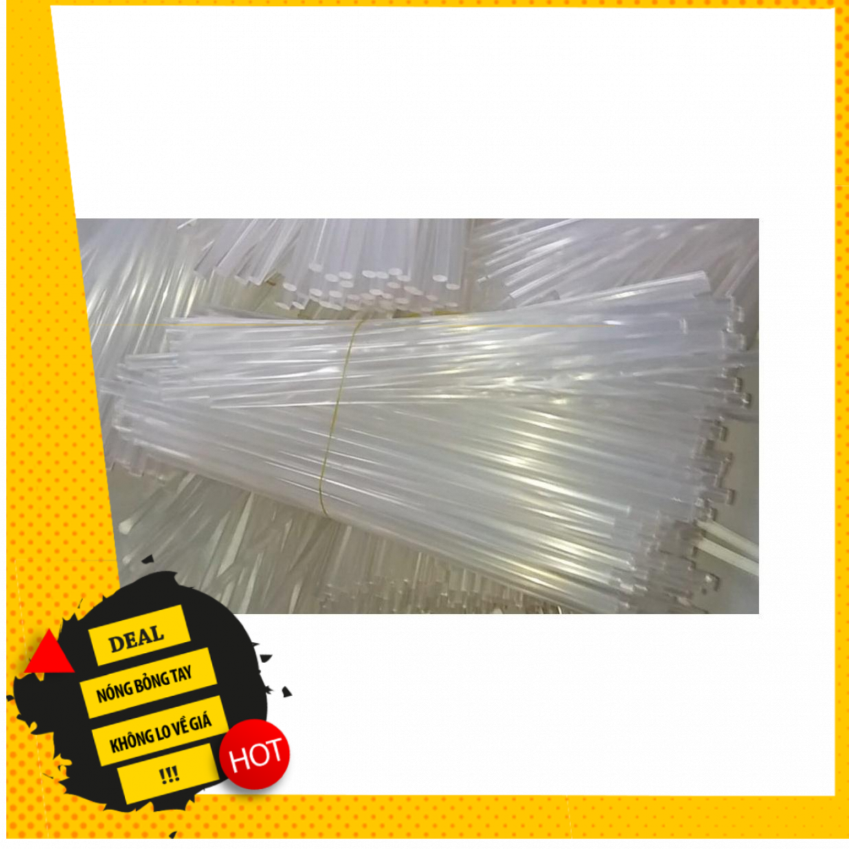 100 que Keo nến nhỏ dài 25cm_siêu dính