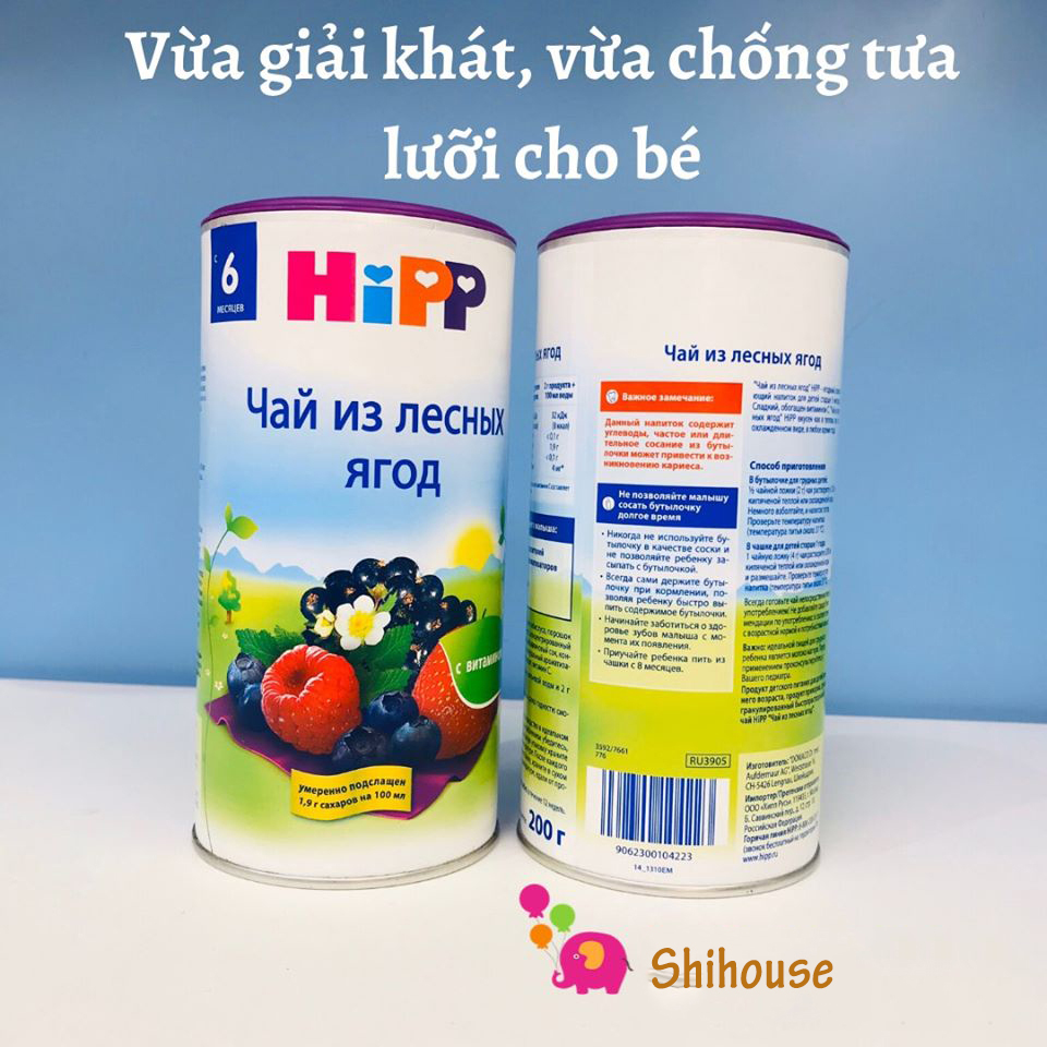 Trà Hipp nội địa Nga cho bé