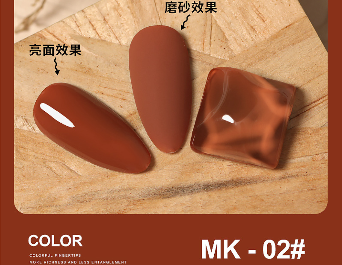 SƠN GEL AS NÂU ĐỎ SANG CHẢNH - mã MK