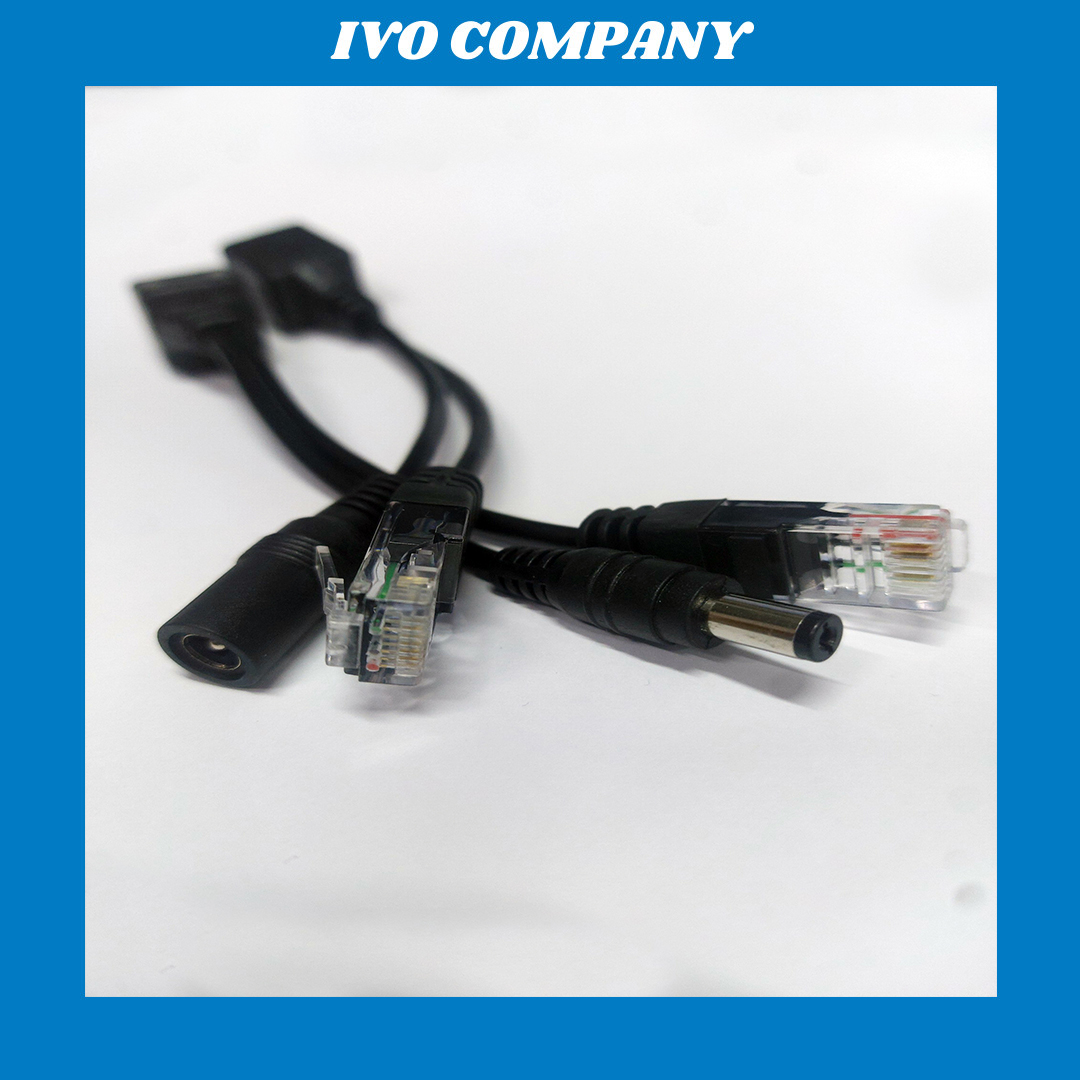 [HCM]Bộ Jack POE Tải Nguồn Theo Dây Mạng Cổng RJ45