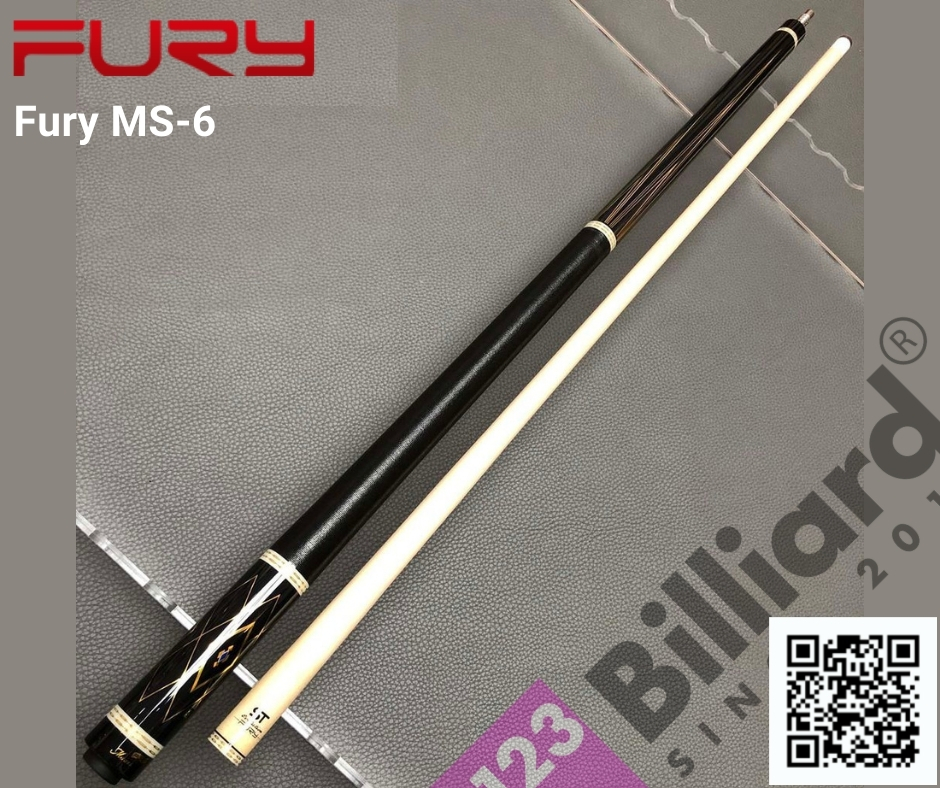 Cơ fury ms-6 (ngọn công nghệ) [siêu thị bida - cơ bida lỗ/pool cue]