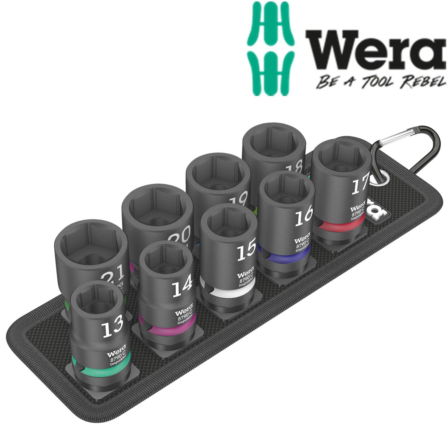 Wera tools wera 05004580001 belt c impaktor 1 socket set, 1/2 drive