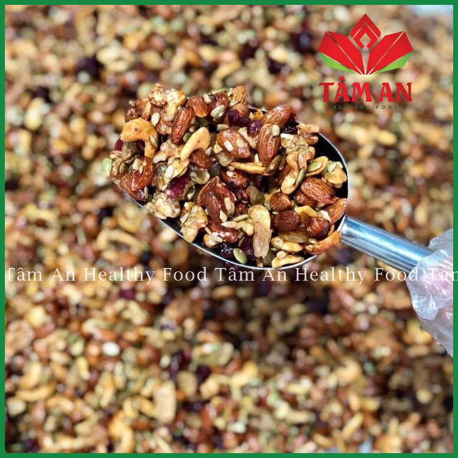 Granola siêu hạt không đường healthy lành mạnh