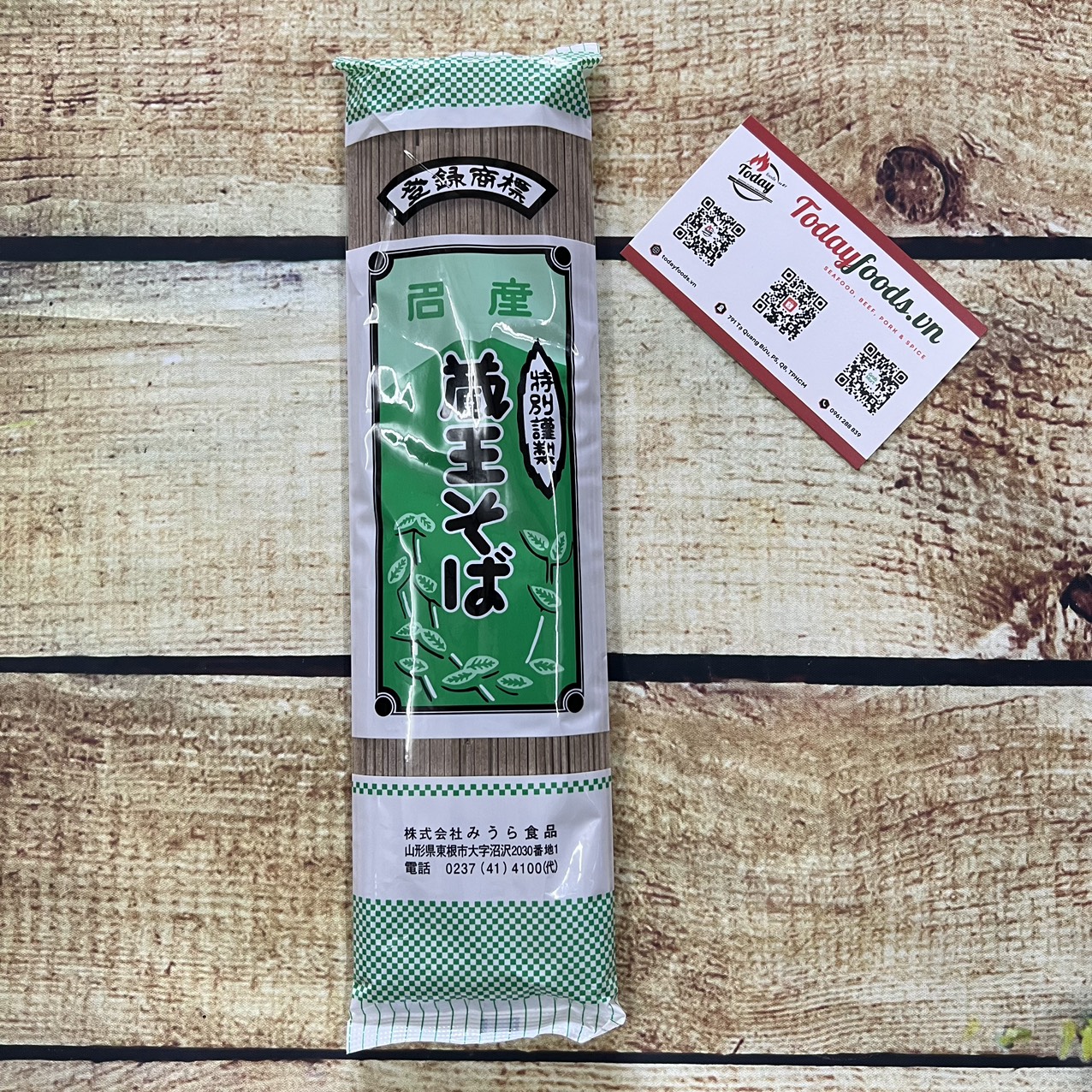 Mì Soba, Mì Zao Soba Nhật Bản 200G