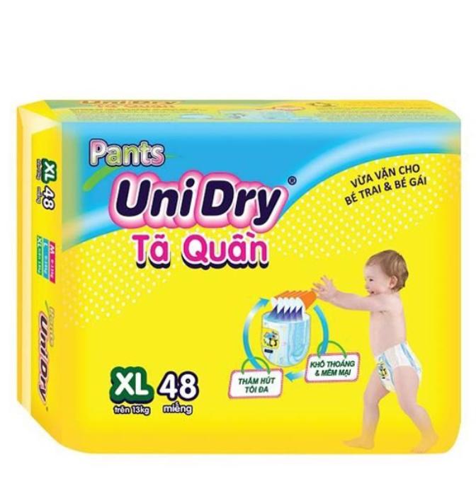 TẢ QUẦN UNIDRY M60/L54/XL48/XXl44( mua 2 gói tặng khăn ướt 20 tờ)