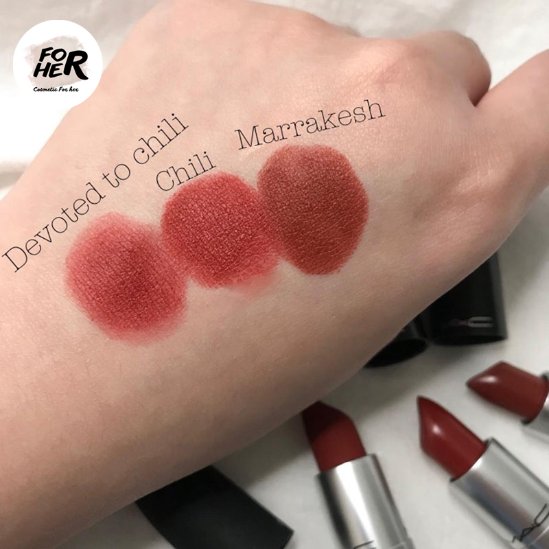 Son Mac Matte Marrakesh 646 – Màu Đỏ Nâu Đất