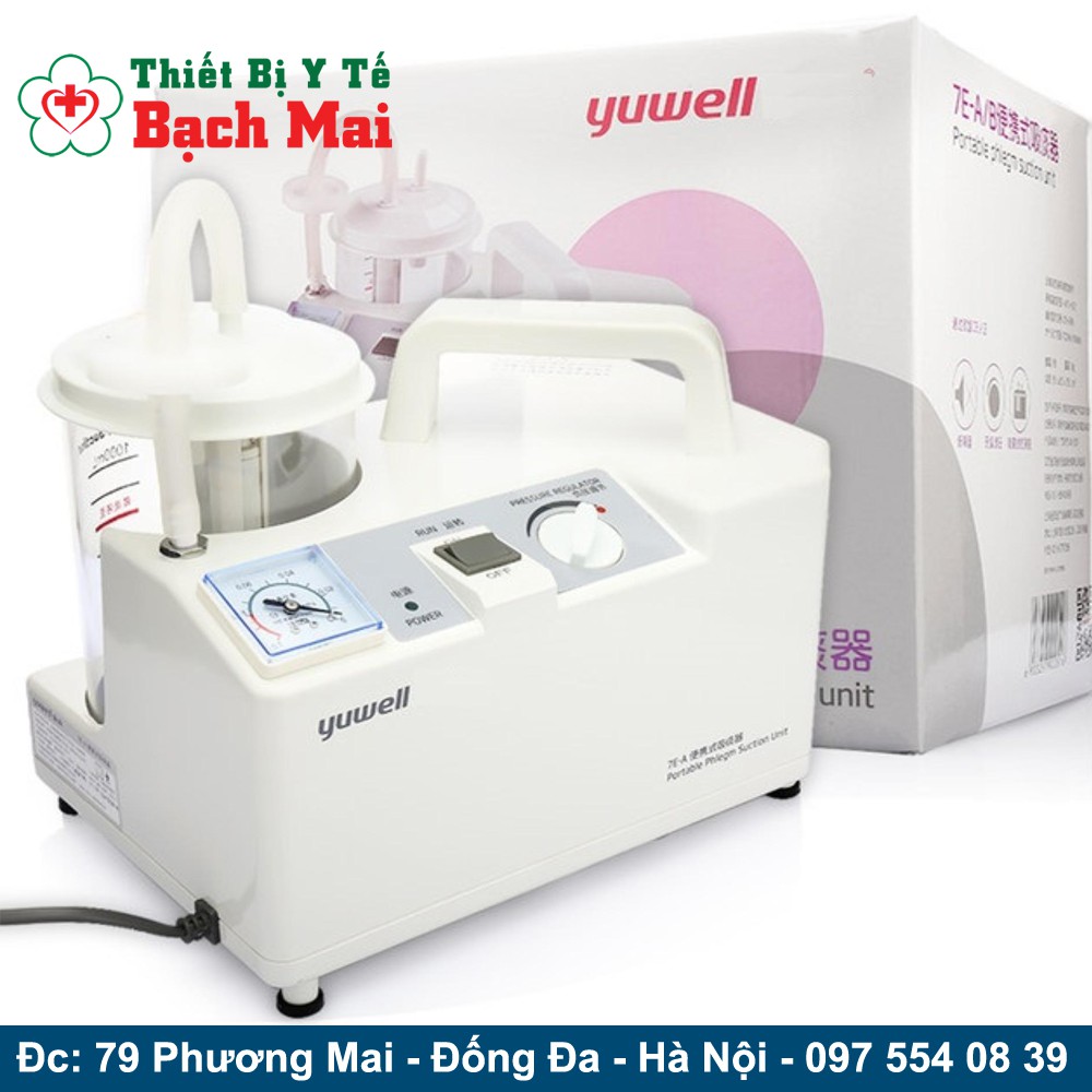 Máy Hút Mũi - Máy Hút Dịch 1 Bình Yuwell 7E-A