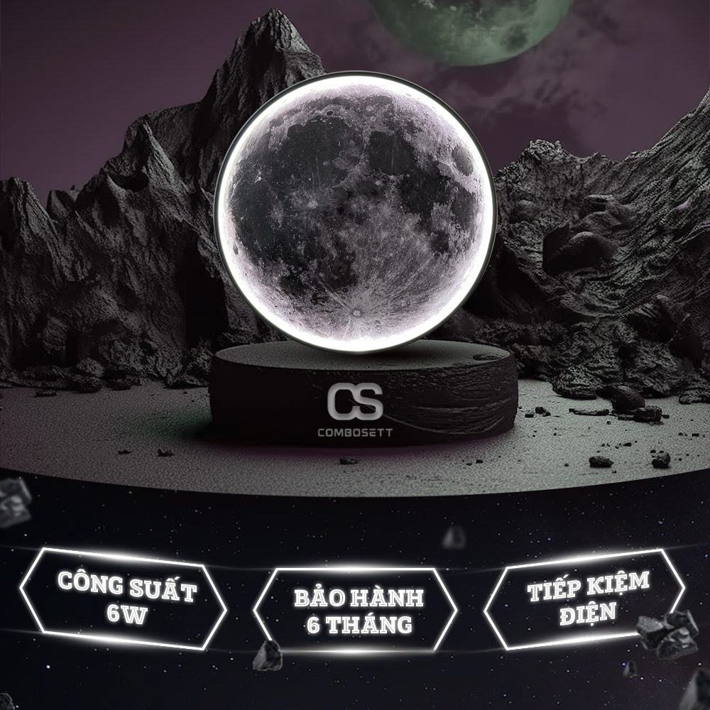 Premium acrylic wall or ceiling moon light, 3 modes safe light for eyes, phi moon lamp 50/60/80/100/150cm waterproof anti-scratch high temperature fireproof led moon lamp-combo settt