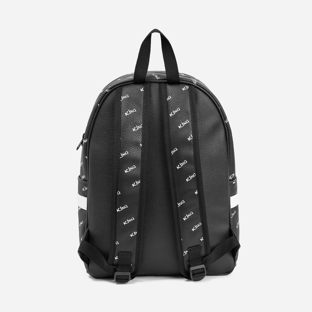 [FREESHIP MAX] Balo Da Backpack Unisex Chống Nước Balo Backpack King 2-Màu Đen
