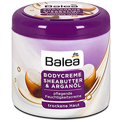 Kem Dưỡng Thể Balea Bodycreme Sheabutter & Arganol, 500 ml