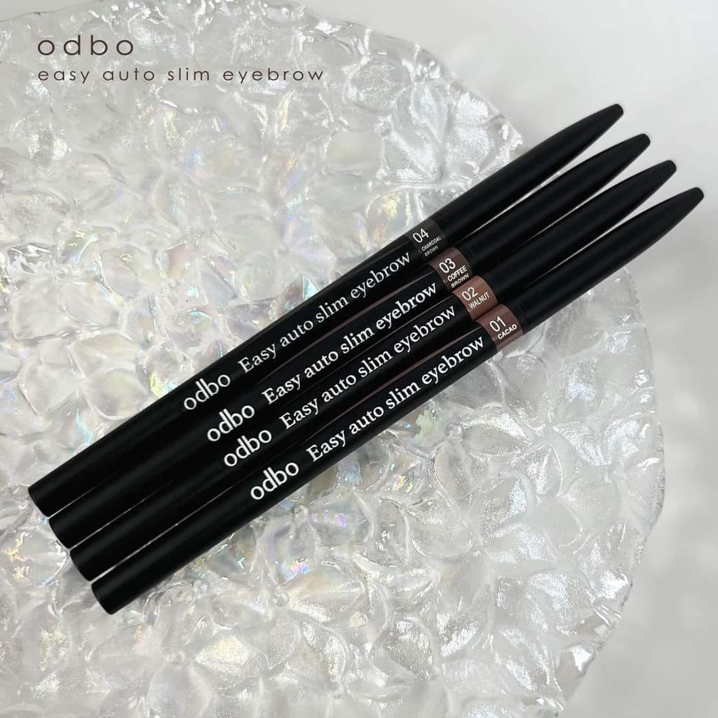 odbo Wow Brow Easy Auto Slim Chì kẻ mày Bút chì OD781