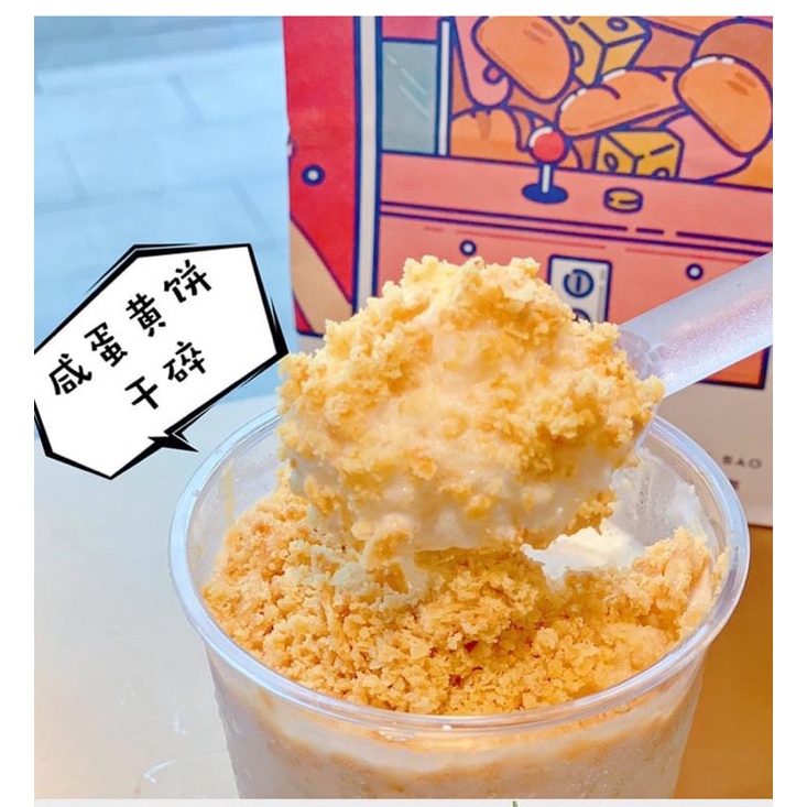 Dừa nướng rắc kem 1kg túi zip