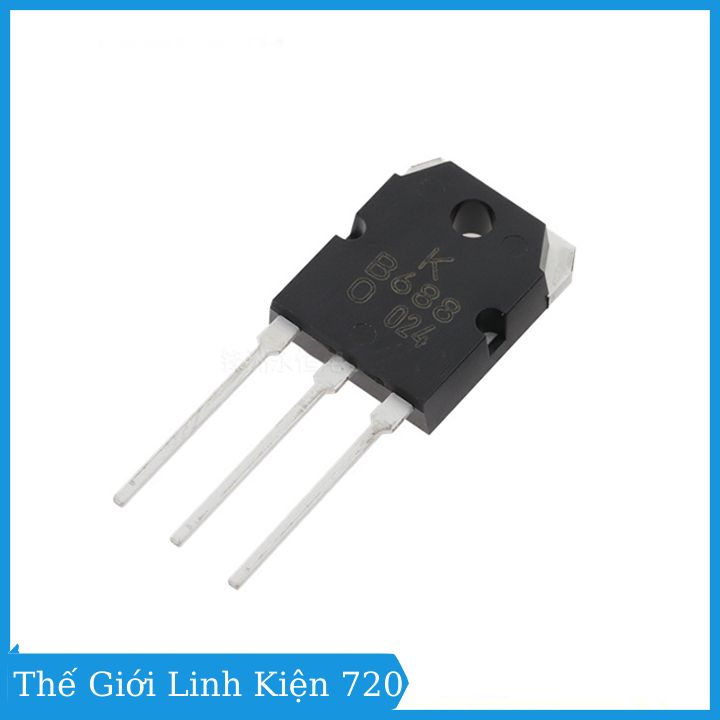 Combo 4 con Transistor D718 và B688 TO-247 TRANS NPN / PNP 8A 120V
