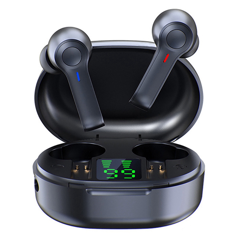 Wireless Earbuds Tws Bluetooth 5 0 Headphones Led Display Ipx7 Waterproof Built In Microphone Headphones Lazada Ph
