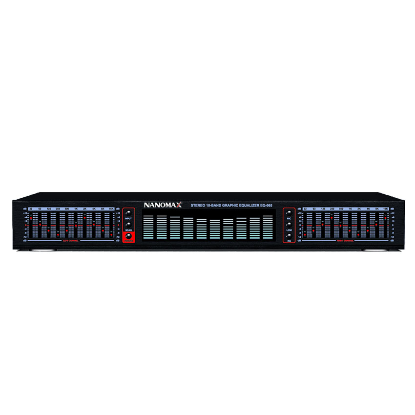 Đầu lọc xì Equalizer Nanomax EQ-665 (Đen)