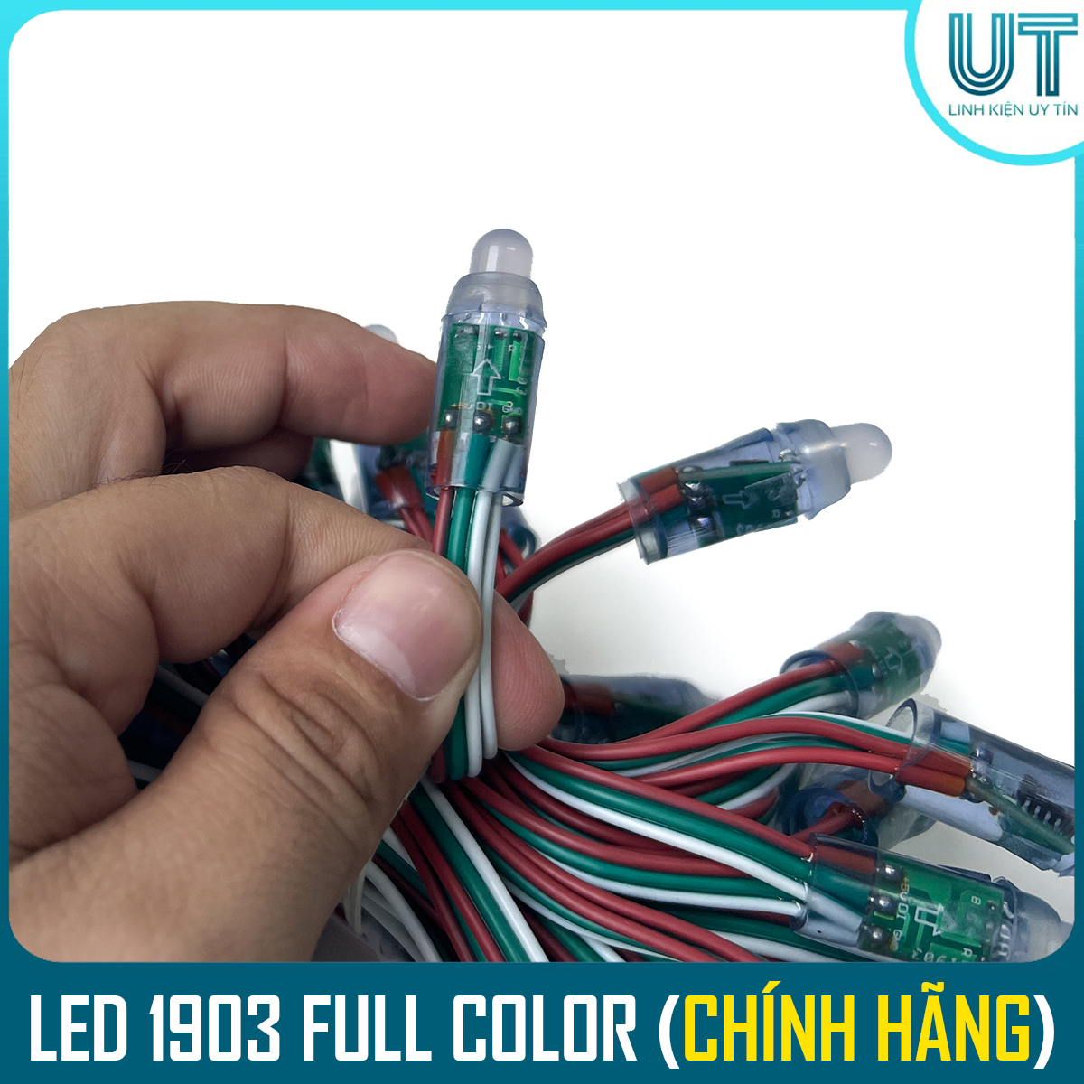 LED Dây 1903 Fullcolor Chống Nước ( Dây 50 Bóng )