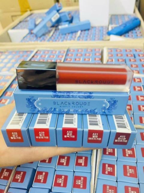 Son Black Rouge Ver6 Nắp Xanh Mới Nhất