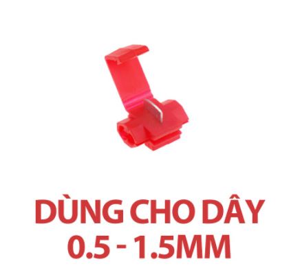 100 Cút nối dây điện nhanh T CNS802 nối dây điện phân nhánh