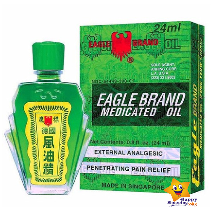 Combo 2 Lố  [24 Chai] Dầu Gió Xanh Mỹ 24ml