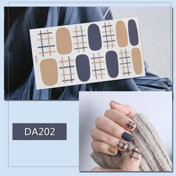 Sticker dán trang trí móng tay họa tiết dễ thương mã DA201 - DA220 giá rẻ