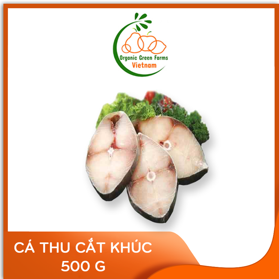 - Cá thu cắt khúc - Thích hợp với các món kho, chiên, rim, nướng, sốt cà,... -