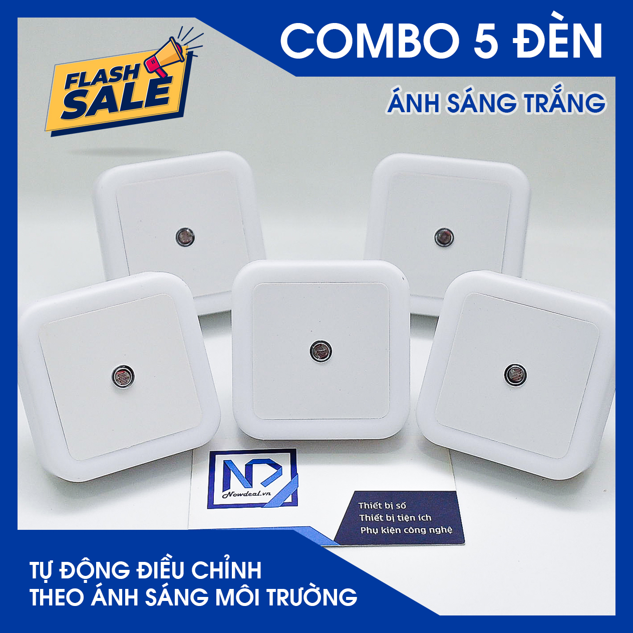 Đèn Ngủ Cảm Biến Ánh Sáng Tự Động Tắt Mở Siêu Tiết Kiệm Điện Bóng Đèn Led Tuổi Thọ CaoSiêu Bền