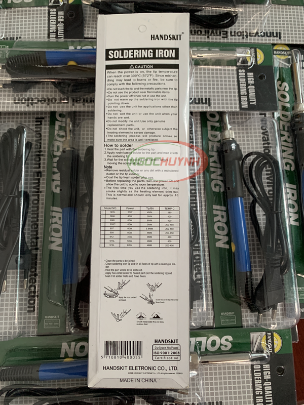 Mỏ hàn chỉnh nhiệt 60W HANDSKIT