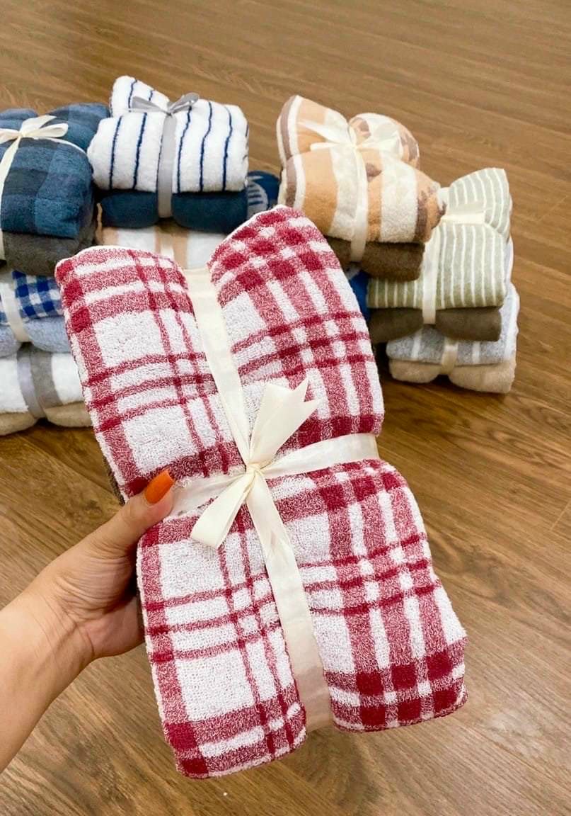 Combo 3 chiếc Khăn tắm Muji Xuất nhật, KT 60x120cm