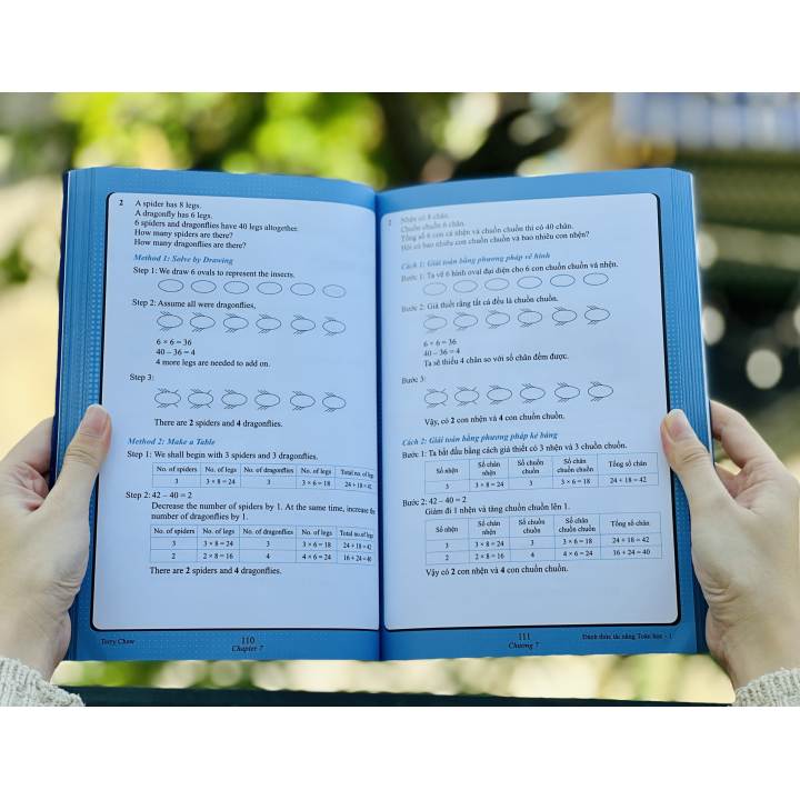 Sách Đánh Thức Tài Năng Toán Học 1 - Toán Singapore Song Ngữ, Phát Triển Tư Duy Cho Trẻ Lớp1, Lớp 2 ( 7 - 8 tuổi ) - Hình ảnh 6