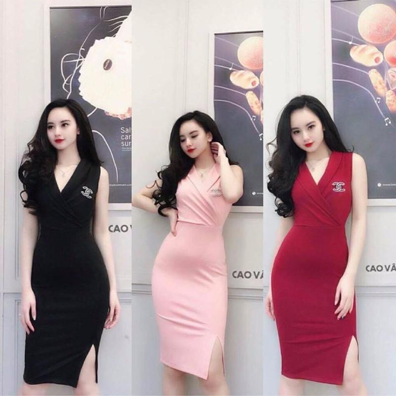 Đầm ôm body dự tiêc dễ thương