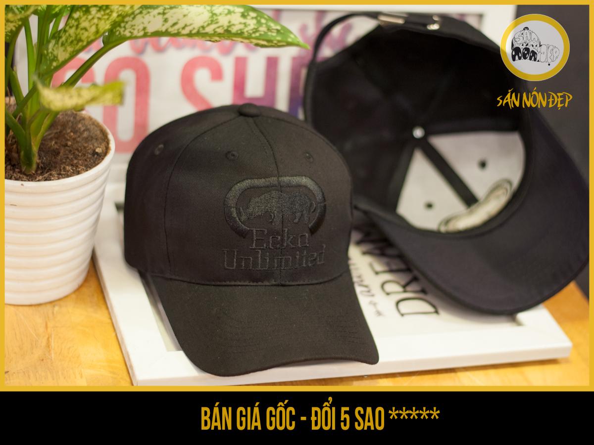 Nón lưỡi trai, mũ lưỡi trai, nón kết Ecko đen