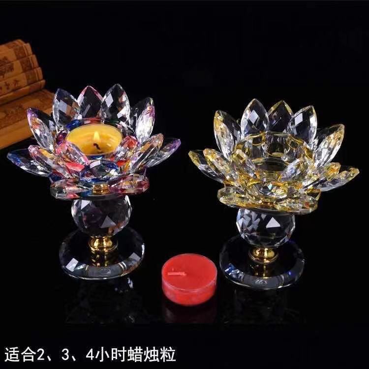 ĐẾ NẾN PHA LÊ HOA SEN CAO