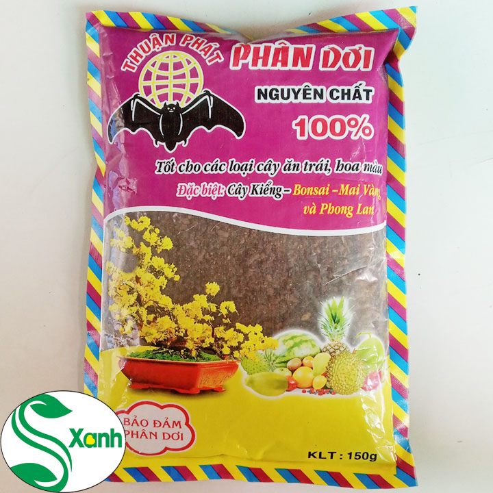 Phân dơi bón hoa cây cảnh - gói 150g