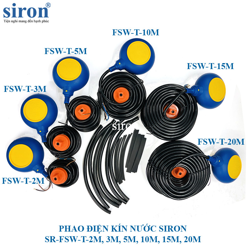 Sinron anti-spill control water-sealing electric float