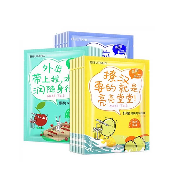 [HCM]{COMBO 2 MẶT NẠ}GADO MẶT NẠ BISUTANG MASK TALK TRÁI CÂY
