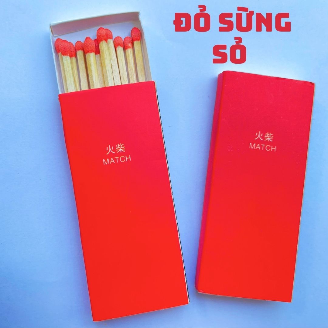 DIÊM DÀI ĐỐT NẾN THƠM NHIỀU MÀU SẮC