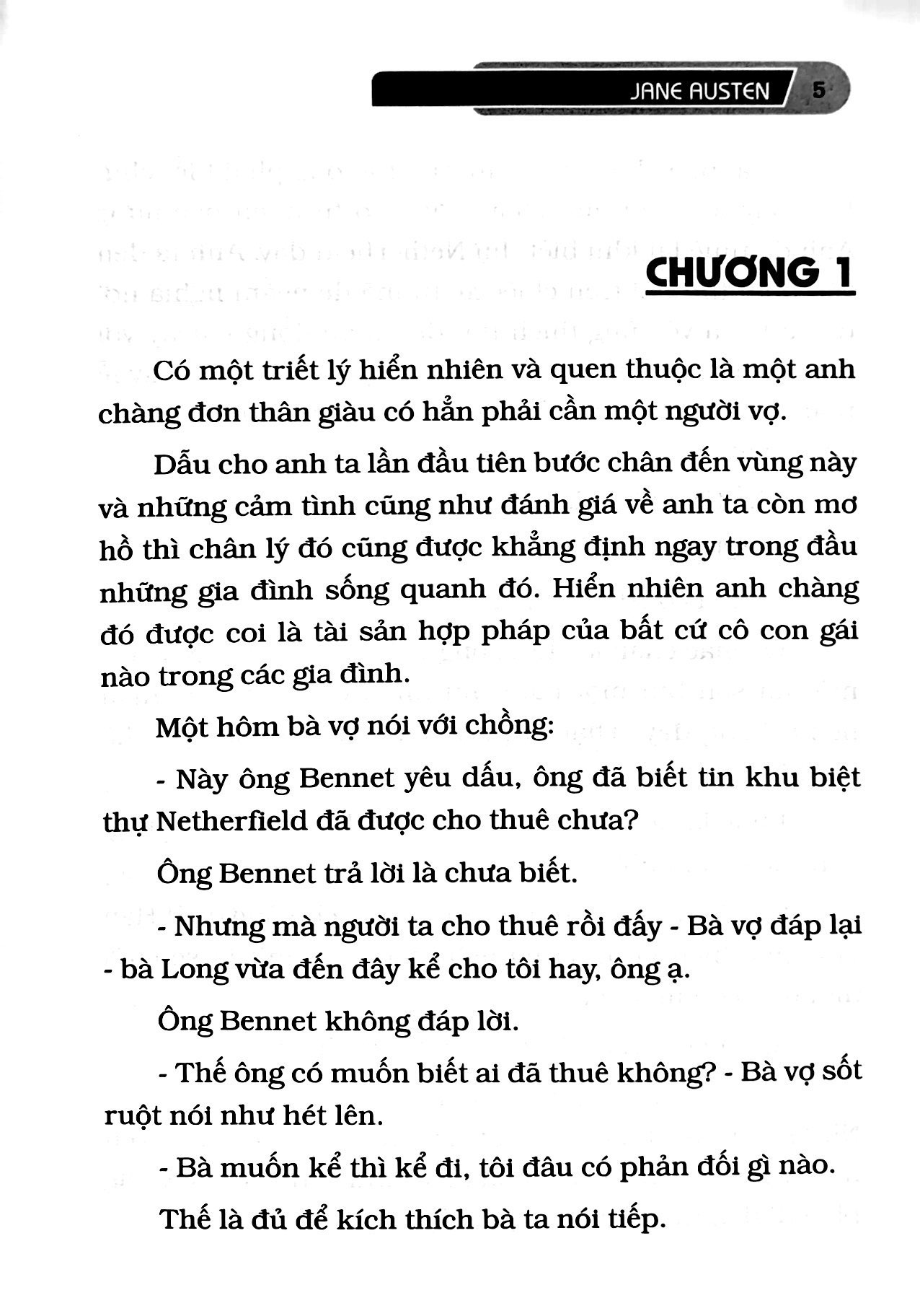 Sách - Kiêu hãnh và định kiến(bìa mềm)