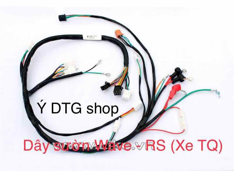 Dây điện sườn xe wave rs tq - 1686