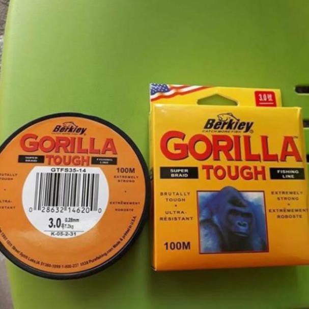 [Sale] [Xả Kho Lấy Vốn] Cước Câu Cá Cước Khỉ Gorrilla Màu Xanh 100M Siêu Bền