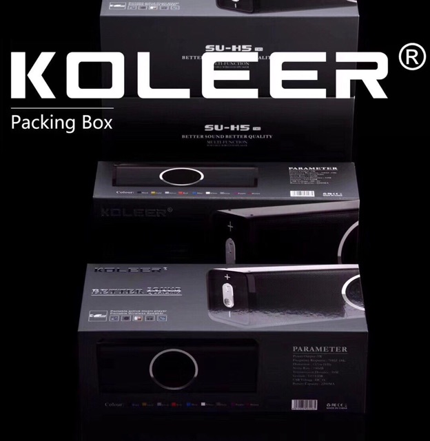 🔥 SẴN HÀNG 🔥 LOA BLUETOOTH KOLEER SU-H5 [BH 06 tháng, lỗi 1 đổi 1 tại LTLSHOP]