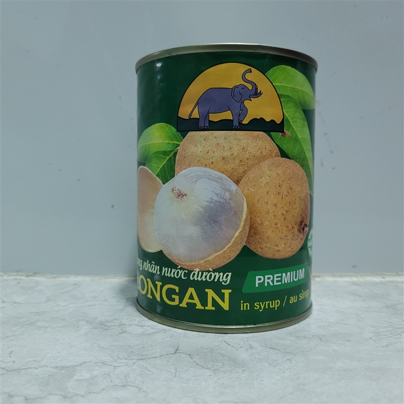 Long Nhãn nước đường lon thiếc 565gr
