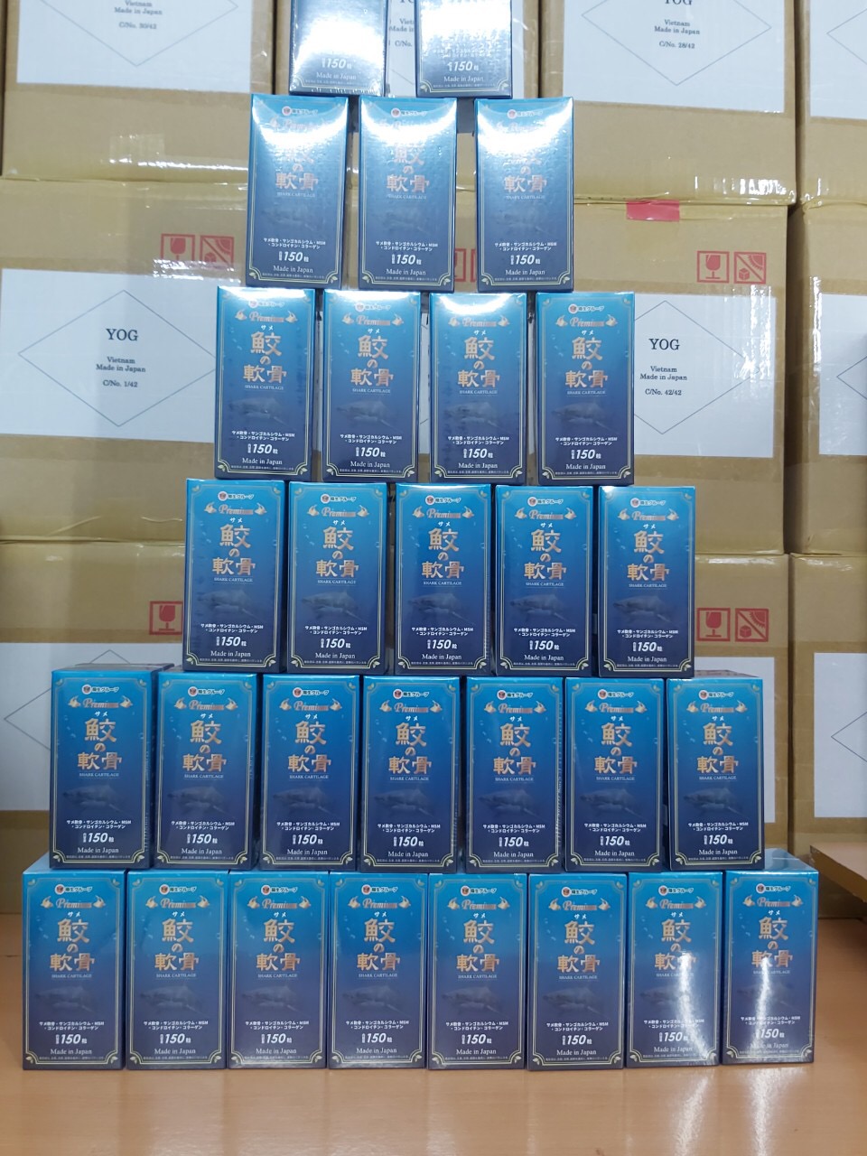 SỤN VI CÁ MẬP CAO CẤP 150 Viên /JAN CODE :4580629531186