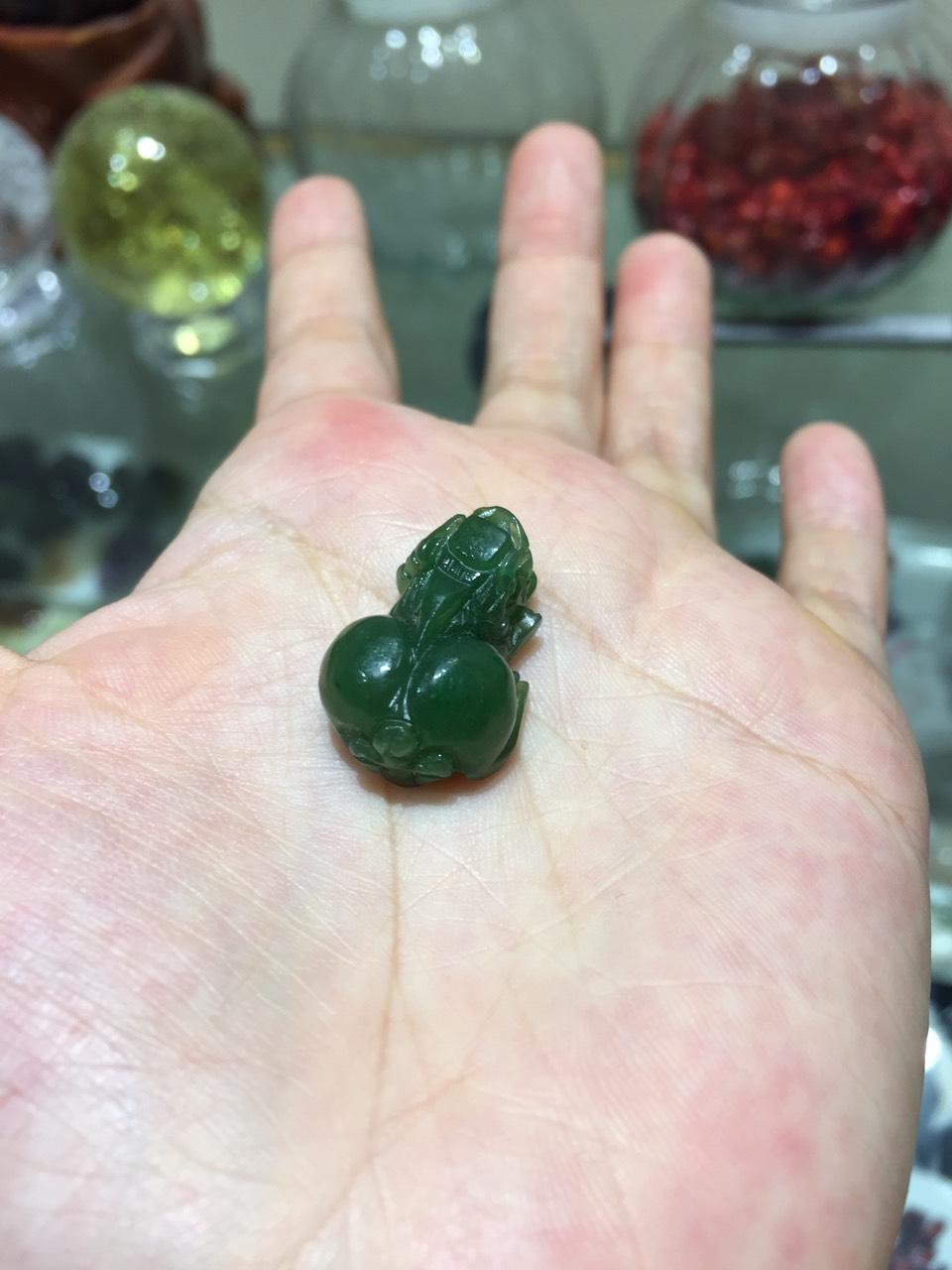 Tỳ hưu phong thuỷ Ngọc Bích Nephrite