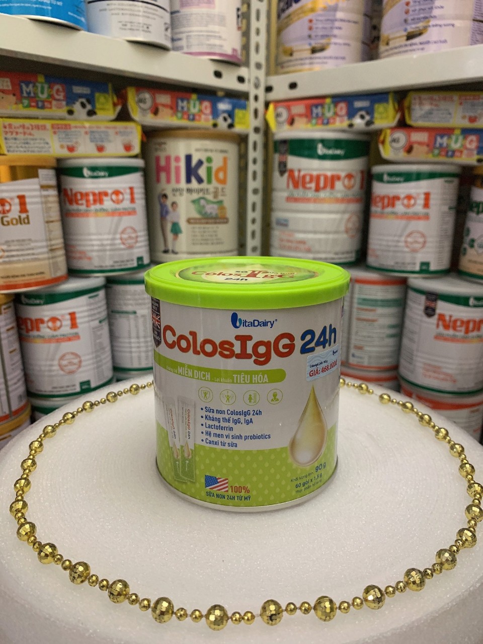 Sữa non ColosIgG 24h 90G (60 gói x 1.5g)