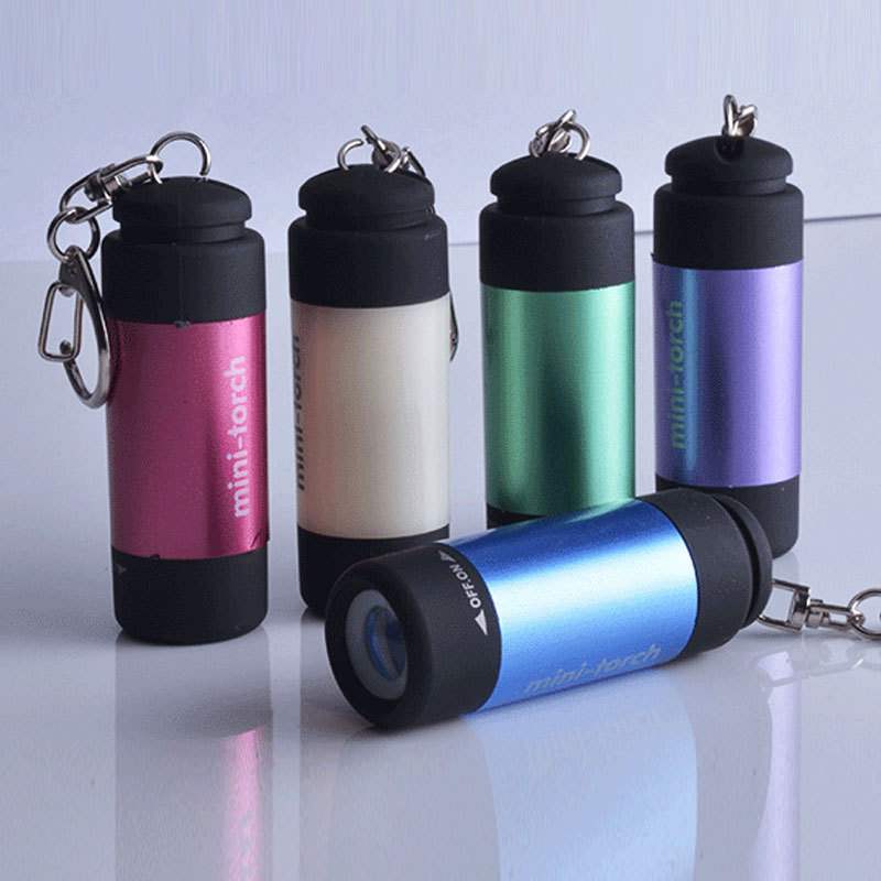 Đèn pin siêu mini kiêm móc khóa ( SẠC CỔNG USB )