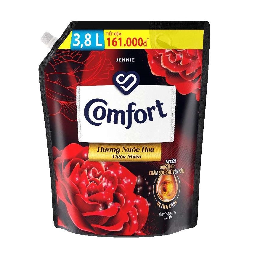 Nước xả vải Comfort đậm đặc 3.8 Lít